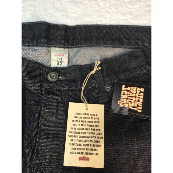 Lucky Brand Dungarees Men’s Boot Cut jeans  Size 14 x 32 Low Rise - Picture 1 of 6
